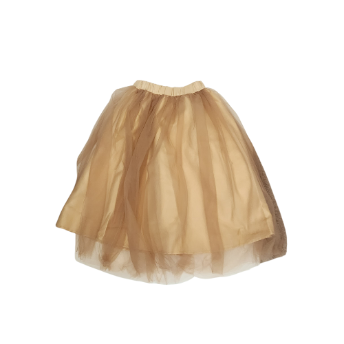 Gold Tulle Skirt