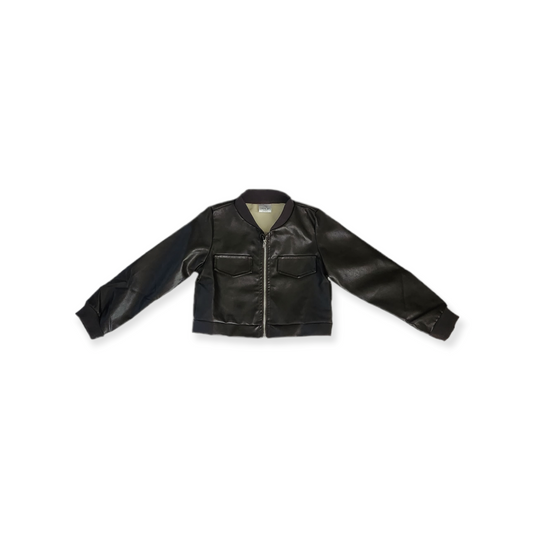 Leather Brown Jacket - LNDKIDS