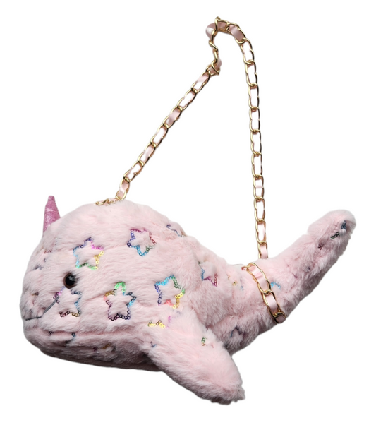 Pink Whale Star Purse - LNDKIDS