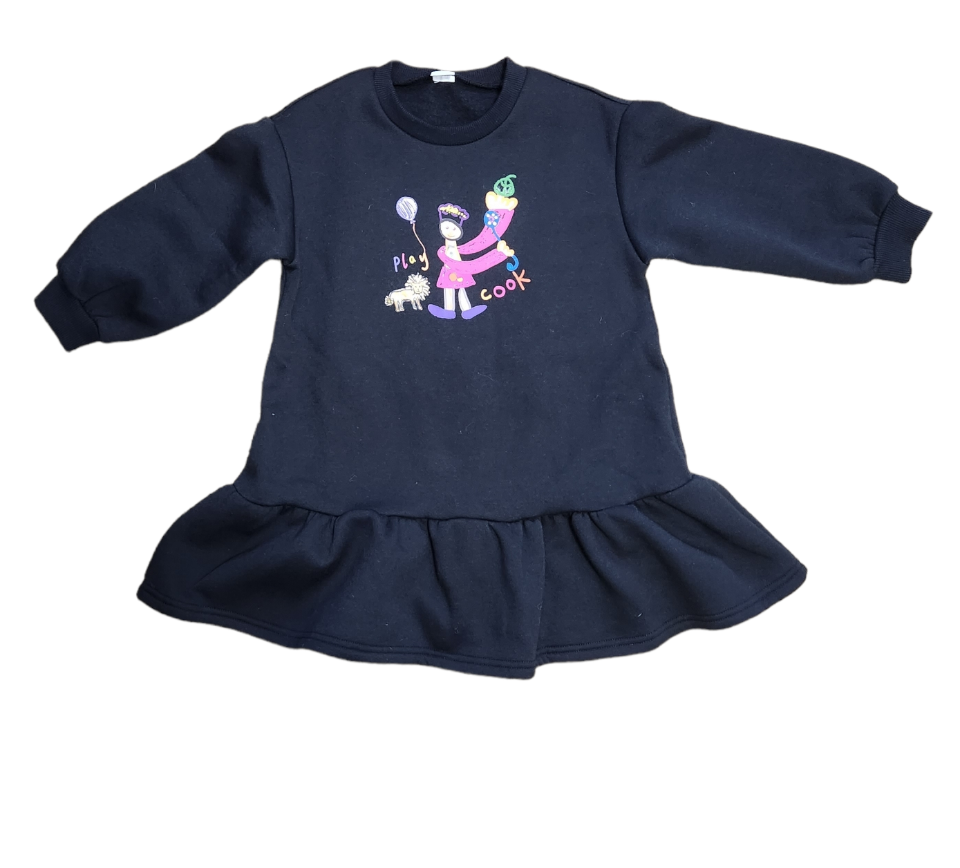 Graphic Sweatshirt Dress - LNDKIDS