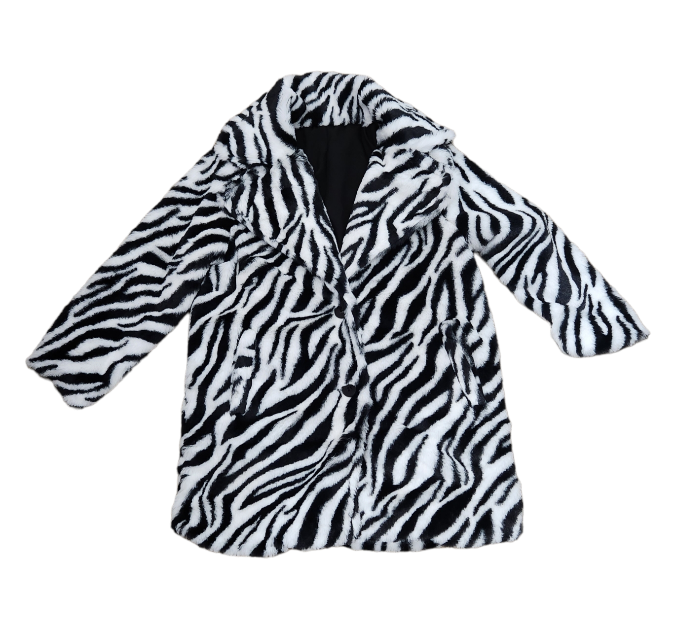 Zebra Teddy Coat - LNDKIDS