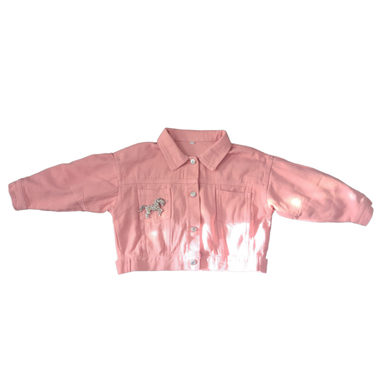 Pink Denim Jacket - LNDKIDS