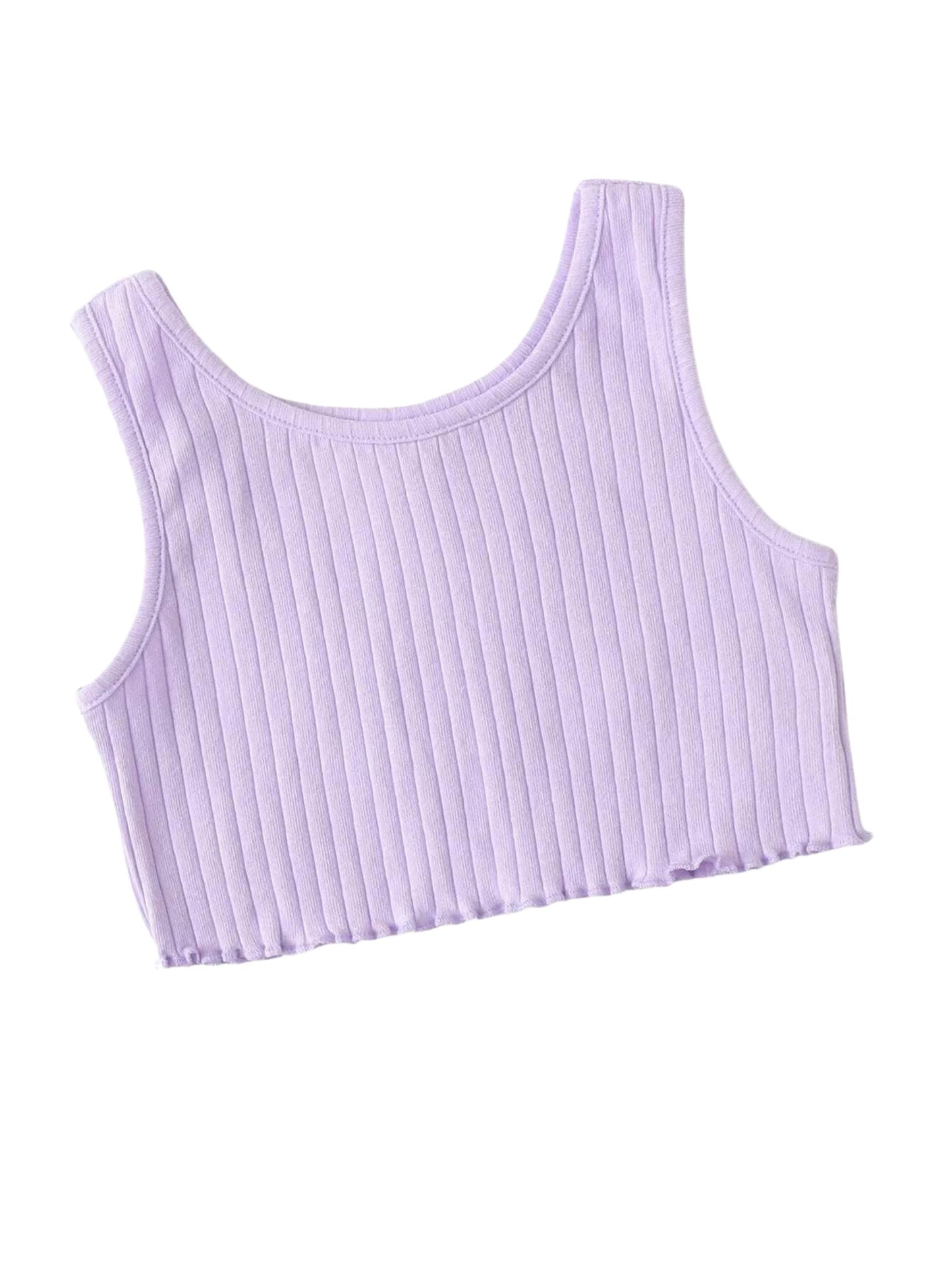 Lettuce Trim Tank Top - LNDKIDS
